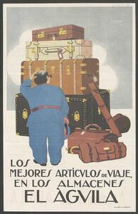 [Publicitat dels Almacenes El Águila], 1927. Topogràfic: UG-BC-4323