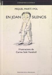 Il·lustració a la coberta d'En Joan silencis de la col·lecció L'Esparver Il·lustrat 
