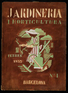 Dibuixos per a la coberta de la revista Jardineria