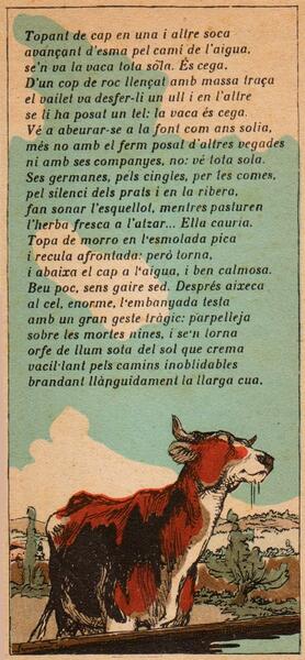 I·lustració de Junceda per al calendari de la Lliga del Bon Mot (1934)