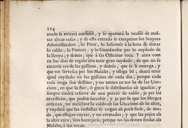 Constitucions que deuhen observarse en la Iglesia y Hospital General de Santa Creu de Barcelona / fetas y firmadas per la Molt Illustre Administració, en lo any 1756