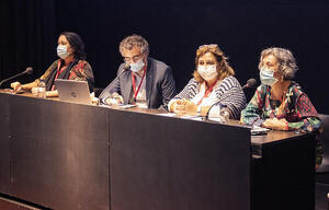Acte d'inauguració de lesJornades a la Filmoteca de Catalunya