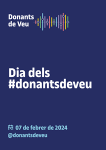 Caràtula de la proposta "Donants de veu"